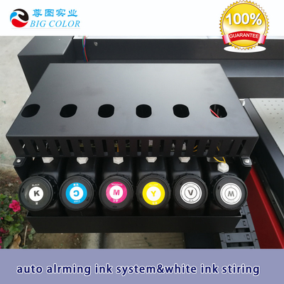 Caixa telefônica de metal personalizada CMYK Verniz branco Multicolor UV Flatbed Printer Alta Velocidade