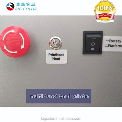 Impressora de tela plana UV de cores grandes para empresa de publicidade de caixa de telefone/presentes/plumas/bolas/garrafas