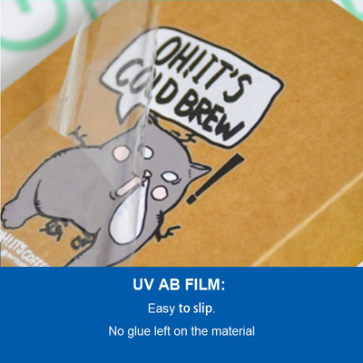 30cm x 40cm UV DTF Sticker Tamanho A3 com 3 cabeças de impressão TX800 e Epson AB Film UV Roller