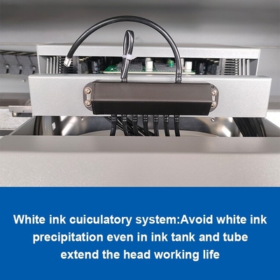 Impressora de adesivos UV de alta produtividade com 3 cabeças de impressão TX800 e rolos UV de 30 cm