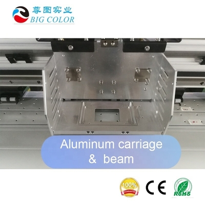 Impressora de solventes ecológicos multi-color de mídia PP de 1.6m Vinyl Flex Banner Plotter para saída