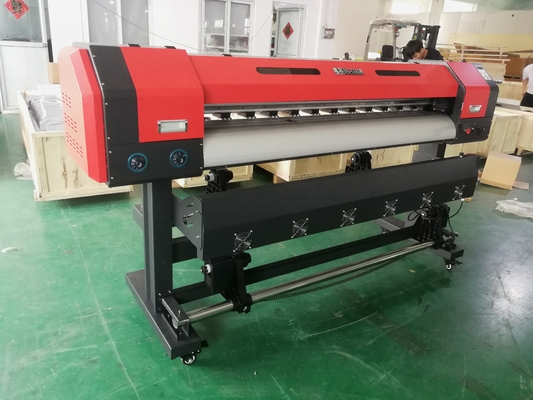 XP600/TX800 Cabeça de impressão Impressora de eco-solventes de 1,6 m para impressão de tela/autocolantes de vinil/postos