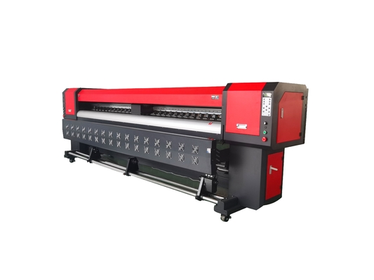 3200 Cabeças de impressão 3,2m 10ft Roll to Roll Inkjet Printer para material de PVC WIN7 220V