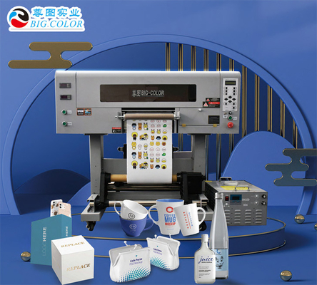 Impressora automática de papel A3 UV automática com e com cabeças de impressão de três/quatro