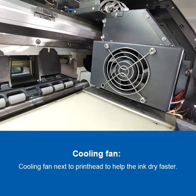 Impressora de sublimação de materiais de tipo rolos e placas ZT1900B com cabeça de impressão DX5/XP600