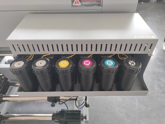 Impressora DTF UV de 60cm 70cm com três cabeças TX800 3200 Epson AB Film UV Roller Machine Small