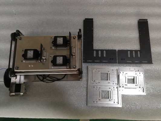 Sistema de tampa de 3 cabeças de aço inoxidável de tipo metálico para impressora a jato de tinta TX800 XP600 4720