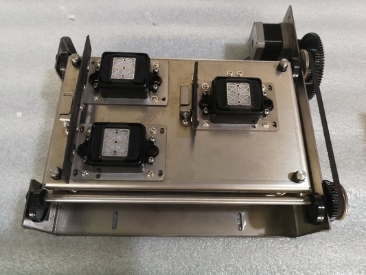 Tipo de impressão Impressora a jato de tinta ou impressora de solventes ecológicos Sistema de tampa de três cabeças para cabeça de impressão TX800