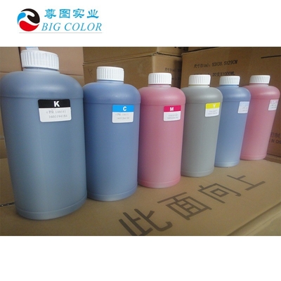 Impressora Eco-solvente de garrafa de tinta de 1L Tinta Eco-solvente de cores grandes para impressora a jato de tinta adequada