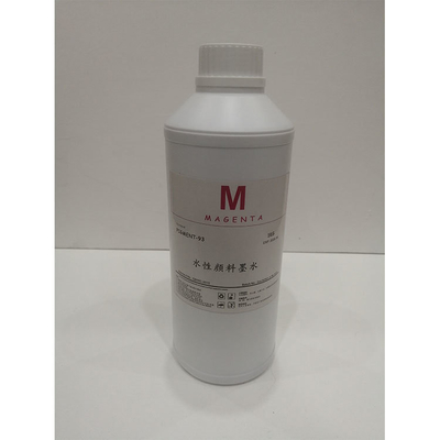 1 L/ garrafa DTG de impressão em cores grandes tinta textil de pigmento com tinta branca