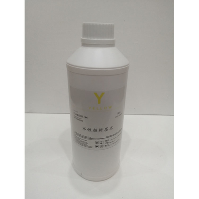 1 L/ garrafa DTG de impressão em cores grandes tinta textil de pigmento com tinta branca