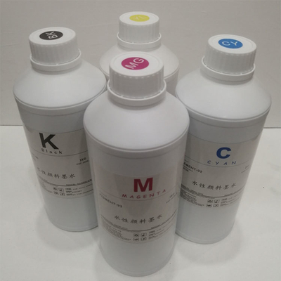1 L/ garrafa DTG de impressão em cores grandes tinta textil de pigmento com tinta branca