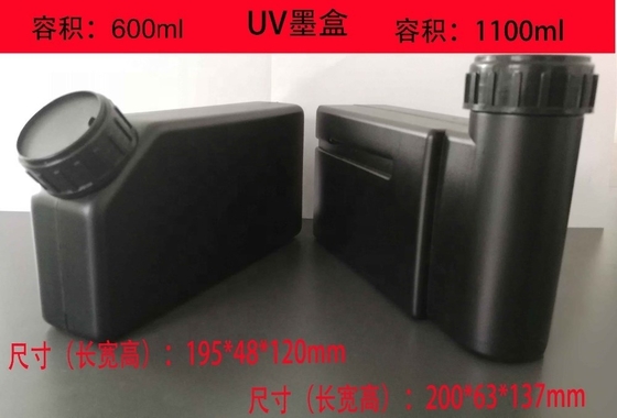 Lojas de vestuário Todas impressoras A3 UV Printer Tanque de tinta com alarmante 500ml 1000ml
