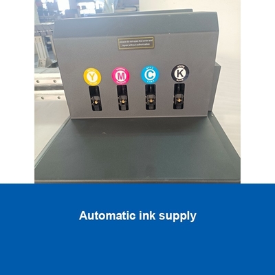 Impressora a jato de tinta industrial de passagem única para empresa de publicidade