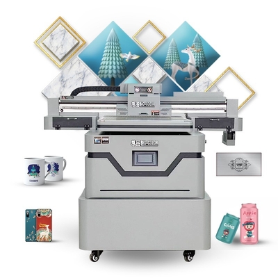 Impressora UV de tela plana de cores grandes com cabeças de impressão Epson TX800/I1600/I3200